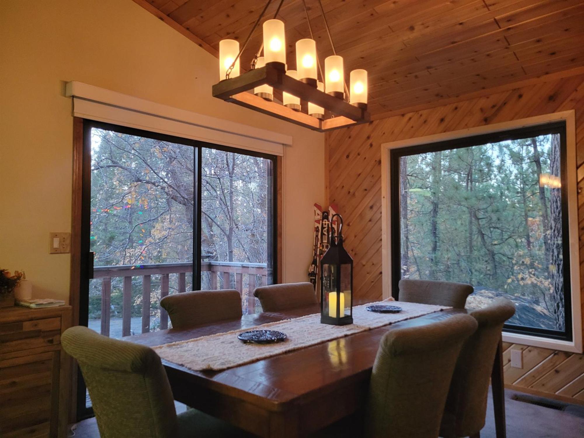 Four Seasons Getaway-Private Hot Spa With Pine Tree Views-Walk To Village And Pineknot Trailhead-Plus King Bed! 大熊湖 外观 照片
